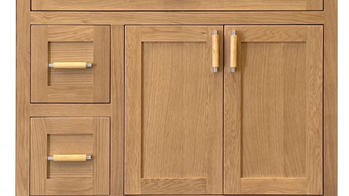 Inset Oak Vanity